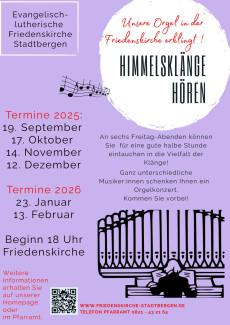 Orgelreihe 2025-2026