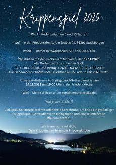 Krippenspiel 2025