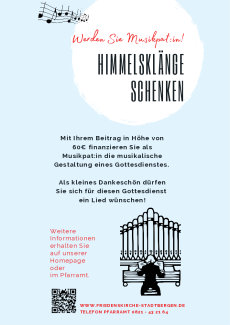 Musikpatenschaft Gottesdienst